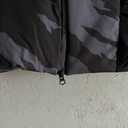 Trapstar Puffer Jacket Hyperdrive Technical Black Tiger Camo