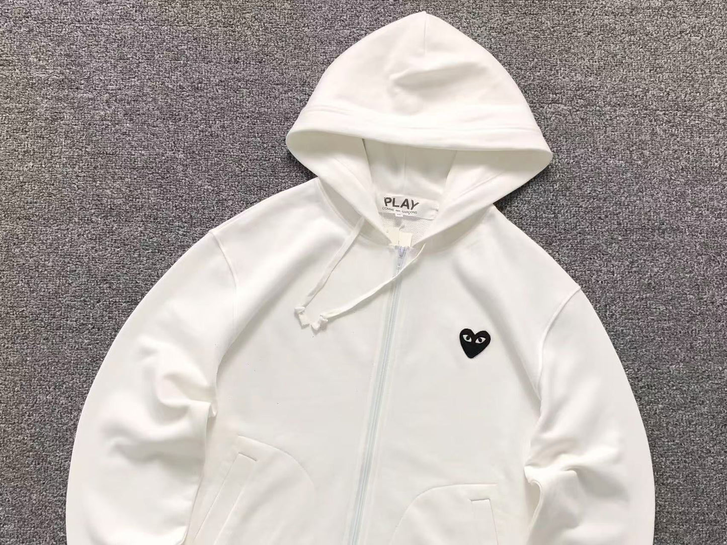 Comme des Gar鑾給ns Zip Hoodie