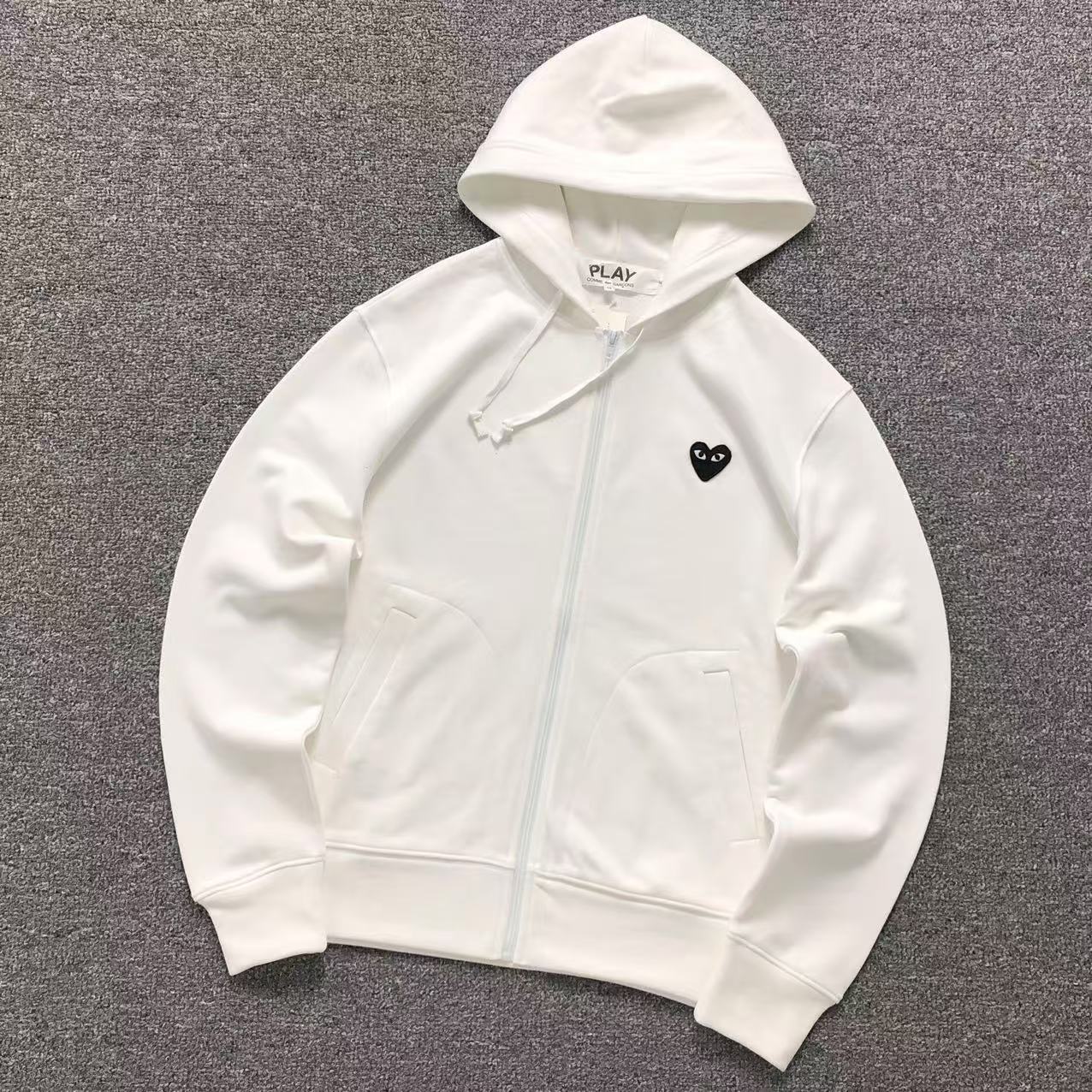 Comme des Gar鑾給ns Zip Hoodie