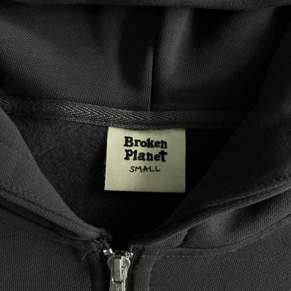 Broken P Double Zip Up Hoodie